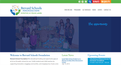 Desktop Screenshot of brevardschoolsfoundation.org