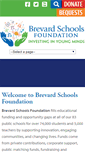 Mobile Screenshot of brevardschoolsfoundation.org